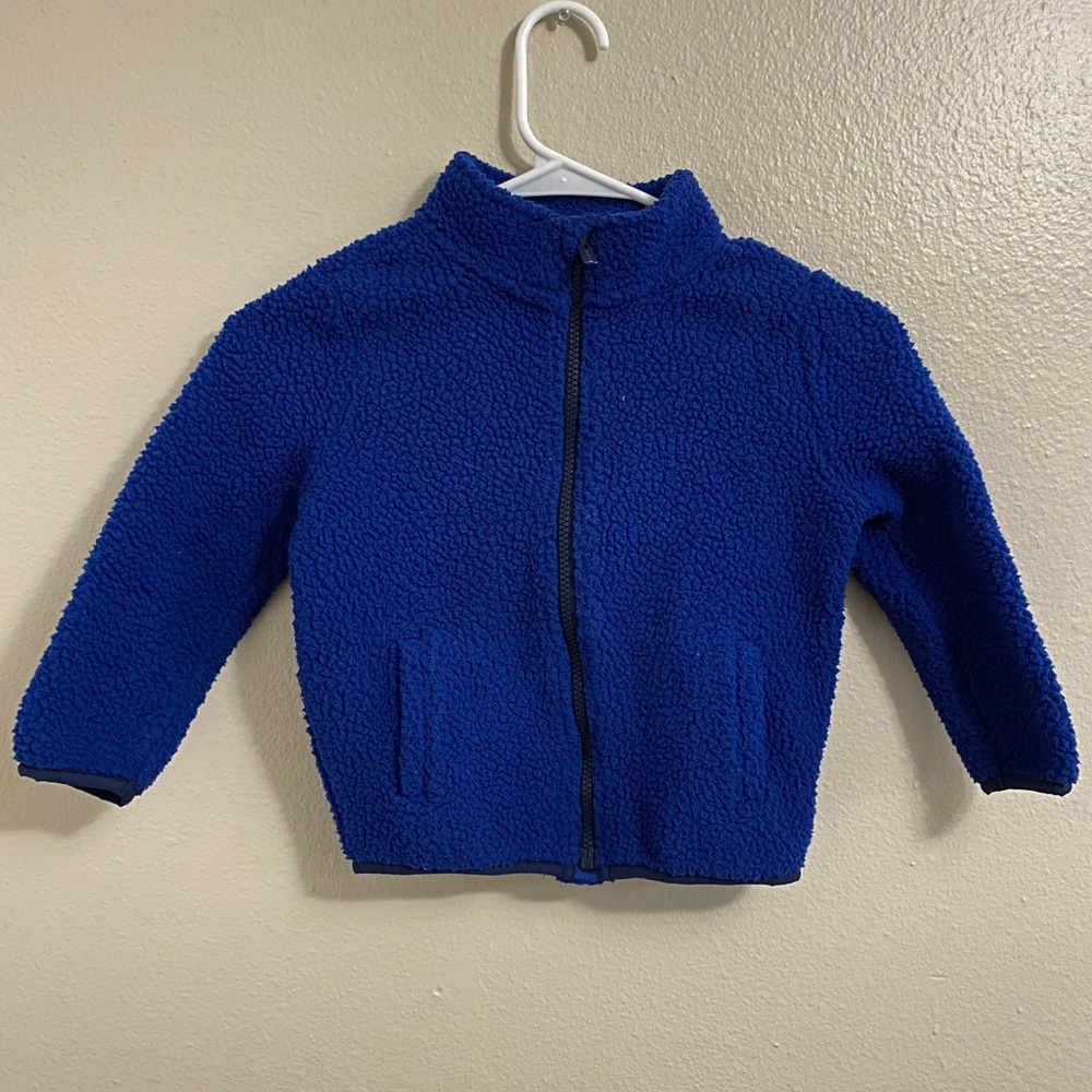 Blue Cozy Fleece Jacket